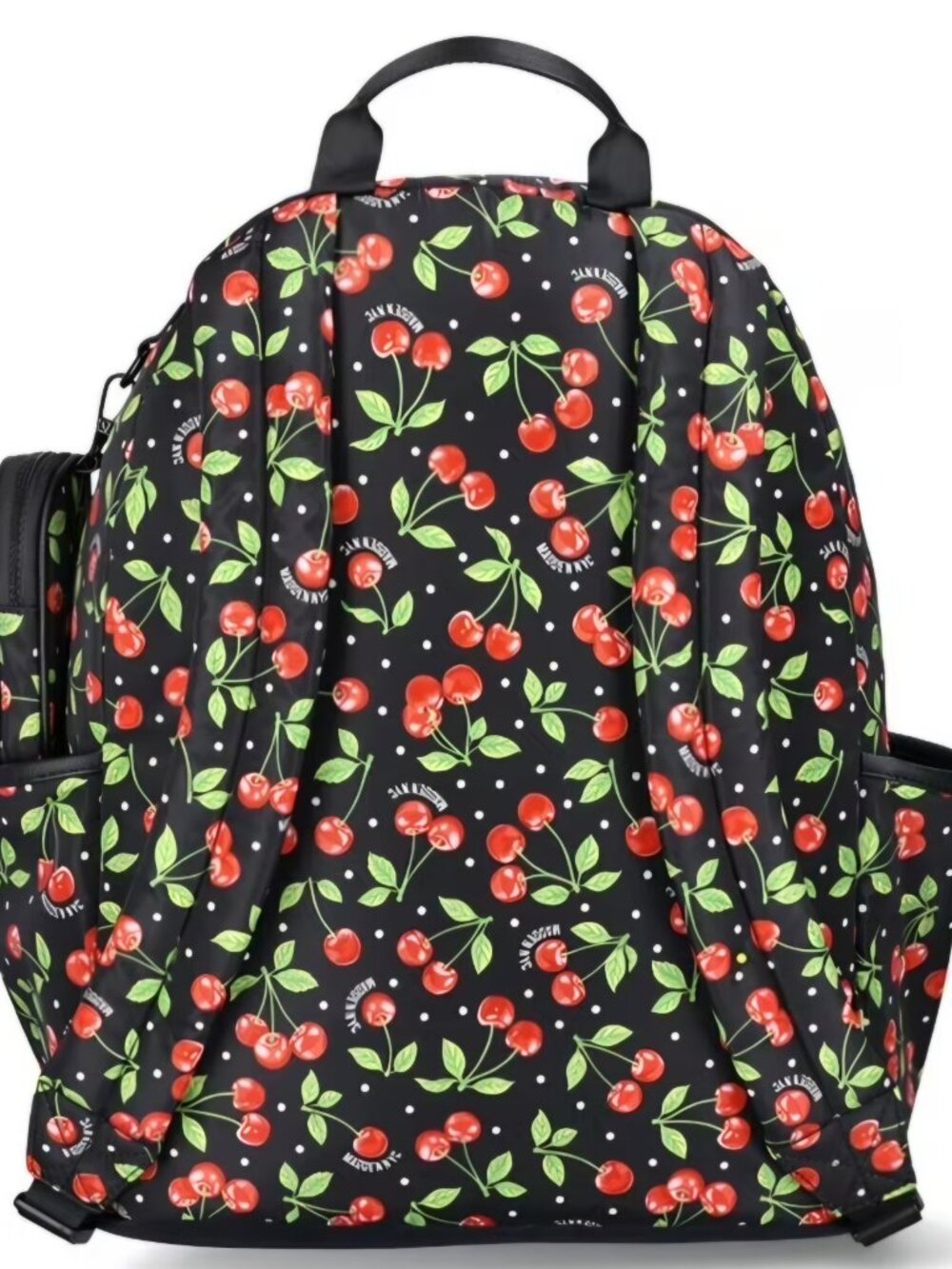 Madden NYC Black Cherry 17" Double Pocket Backpack - NWO - Picture 2 of 6